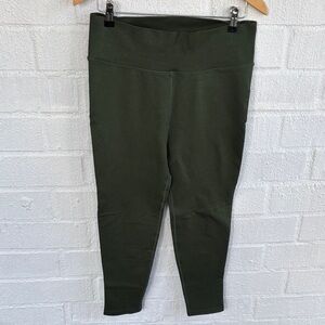 Offline by Aerie Green Ribbed Seamless High Rise Leggings sz XXL